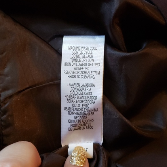 Sandra's Daren chocolate brown dress - Picture 6 of 7